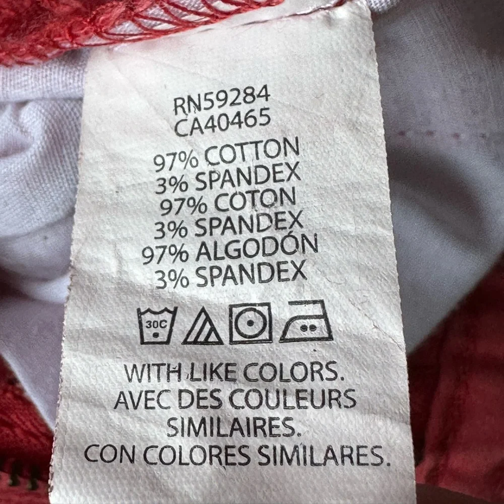 The Children’s Place Red Chino Pants size 6